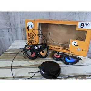 Light up spooky eyes string set Halloween decor pr